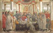 Domenico Ghirlandaio Obsequies of St.Francis oil on canvas